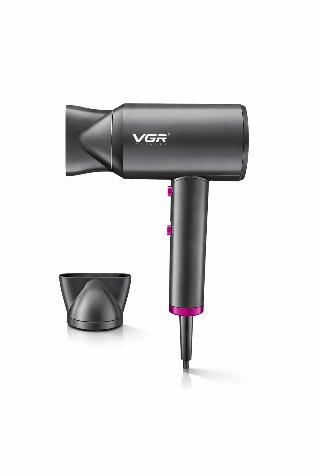 مجفف شعر VGR V-400 احترافي بتصميم خفيف مع فوهة تركيز هواء